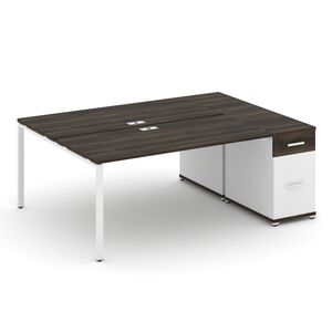 Рабочая станция с одной опорной тумбой