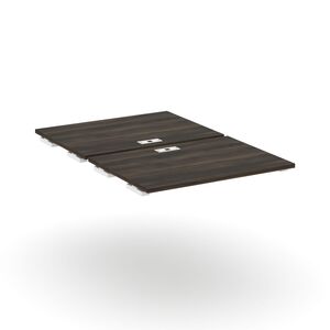 Двойной стол приставка к двум опорным тумбам/шкафам