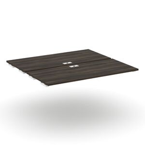 Двойной стол приставка к двум опорным тумбам/шкафам