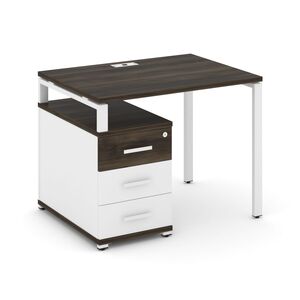 Стол письменный с одной опорной тумбой