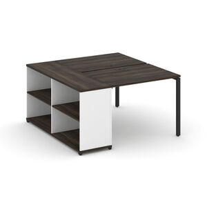 Рабочая станция с опорным стеллажом