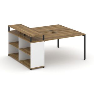 Рабочая станция с опорным стеллажом с верхним горизонтом