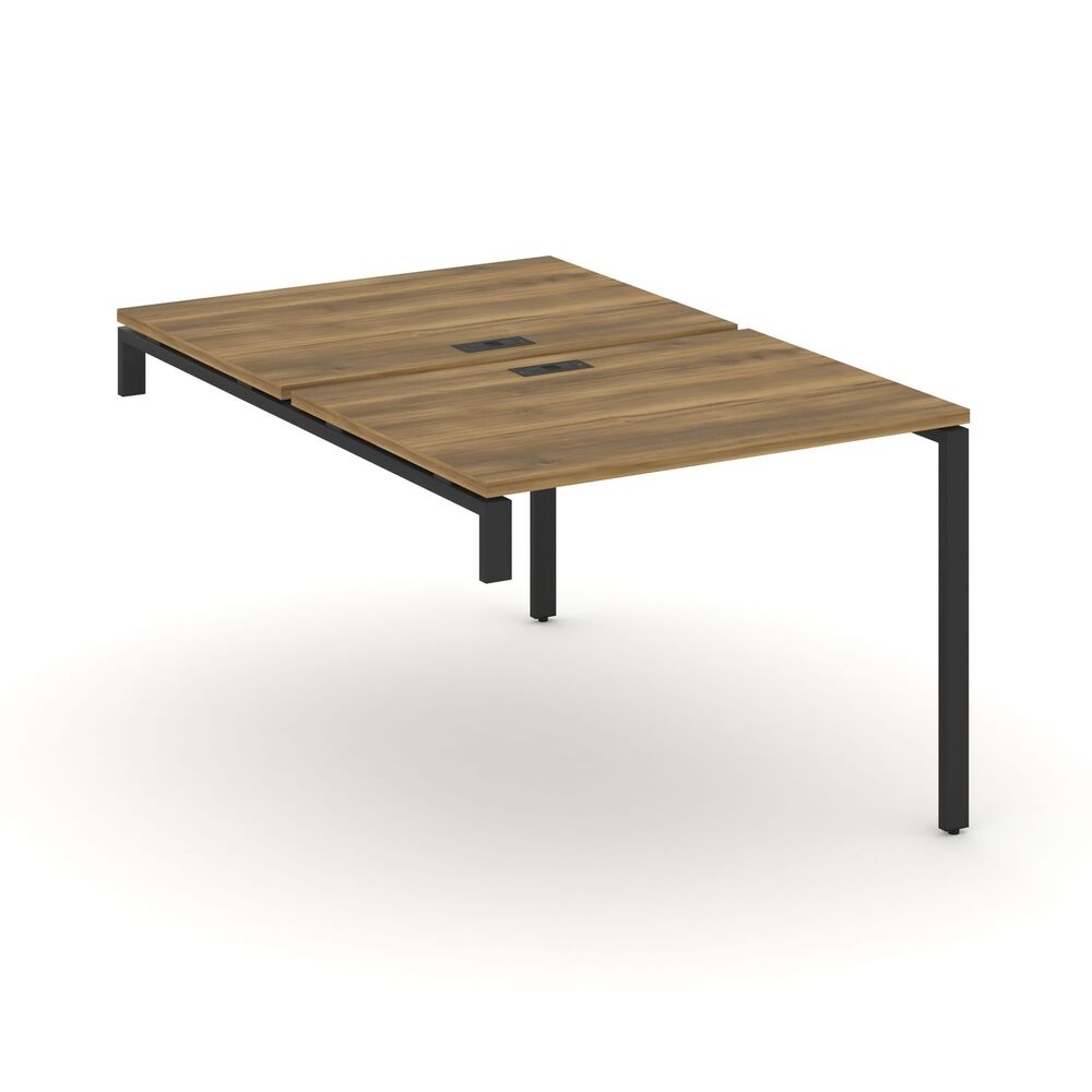 Двойной стол надставка на опорную тумбу