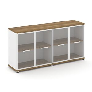 Шкаф две широкие секции, 2 ниши