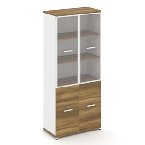 Шкаф одна широкая секция, 5 ниш