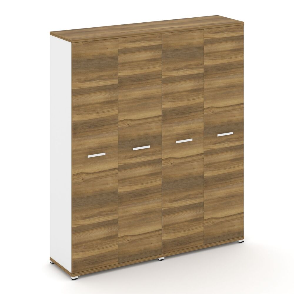 Шкаф две широкие секции, 5 ниш