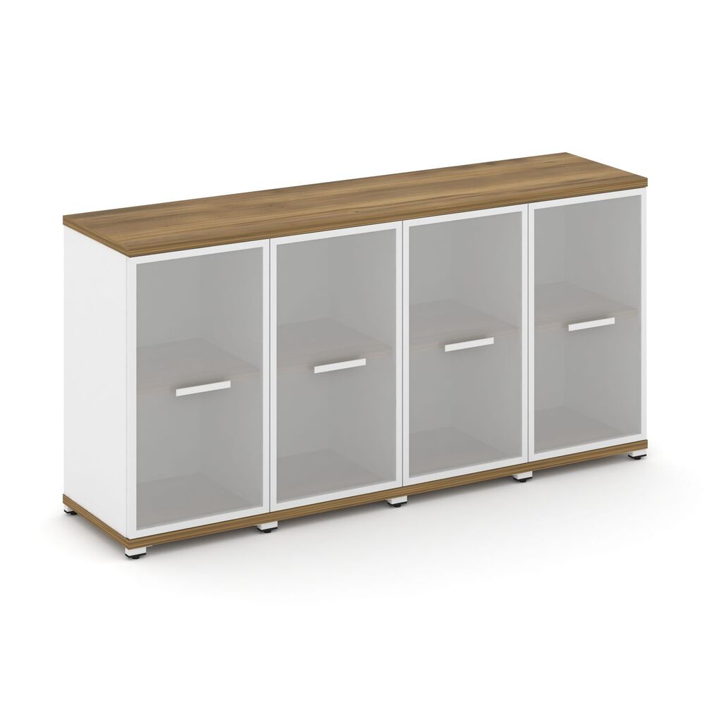 Шкаф четыре узкие секции, 2 ниши