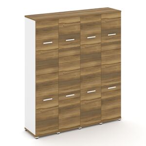 Шкаф четыре узкие секции, 5 ниш