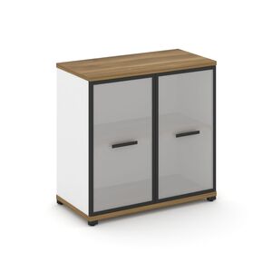 Шкаф одна широкая секция, 2 ниши