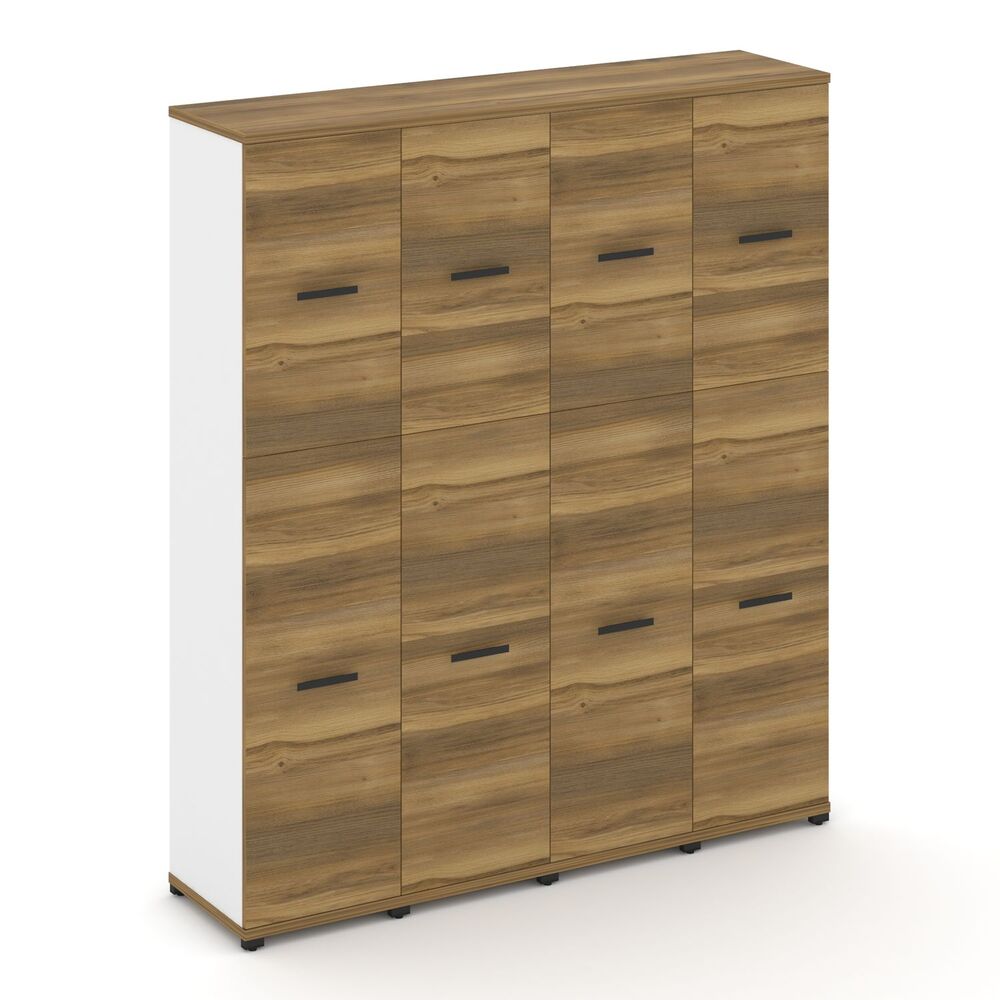 Шкаф четыре узкие секции, 5 ниш