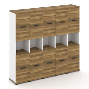 Шкаф пять узких секций, 5 ниш