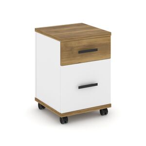 Тумба мобильная 1 ящик + 1 распашной фасад