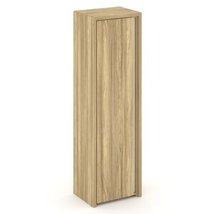 Шкаф высокий узкий левый (высокий фасад ЛДСП)
