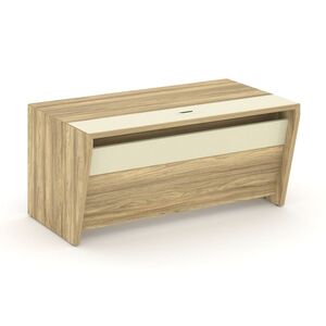 Стол руководителя прямой без тумбы