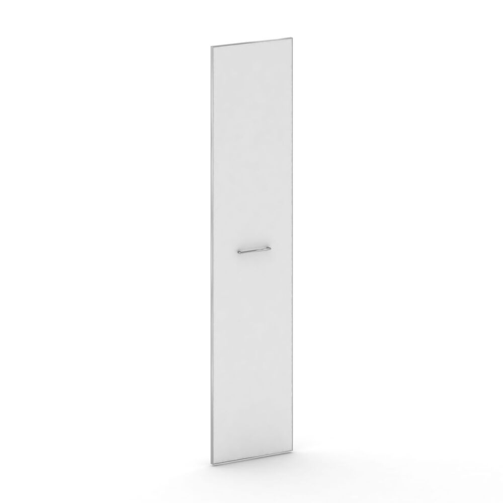 Комплект фасада высокого стекло в раме (лакобель белый)