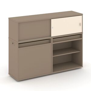 Набор №13. Тумба двойная+низкая надставка