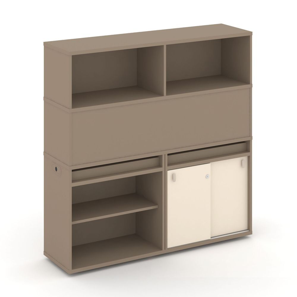 Набор №13. Тумба двойная+высокая надставка