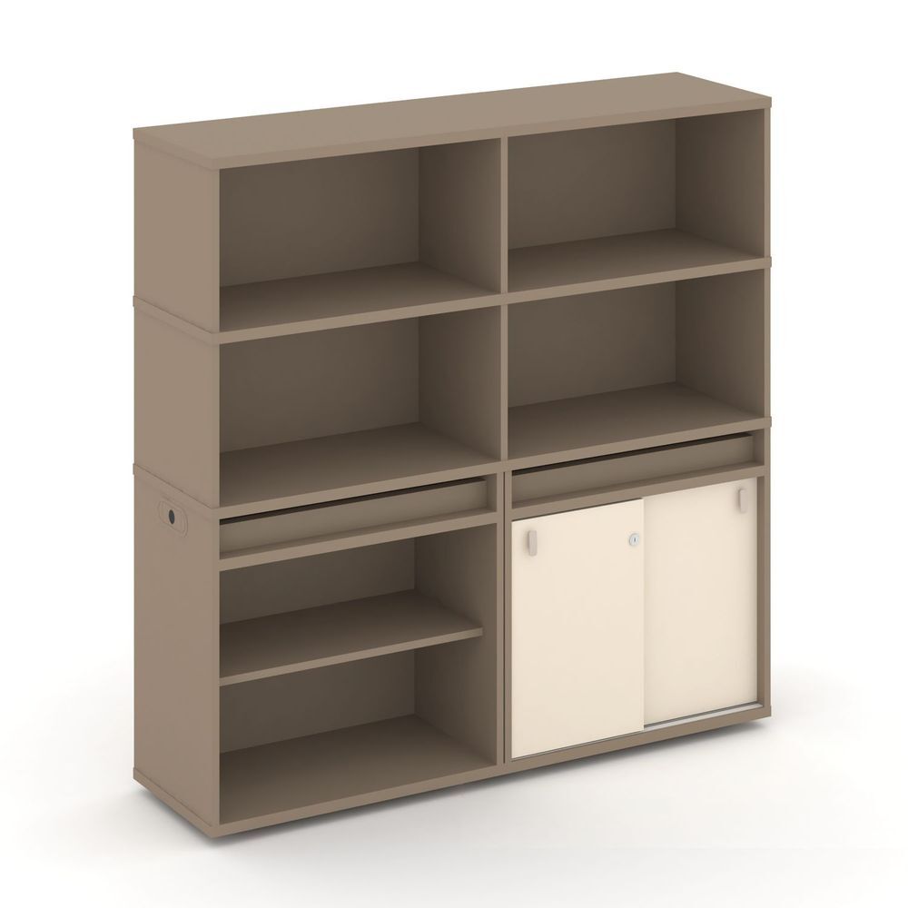 Набор №13. Тумба двойная+высокая надставка