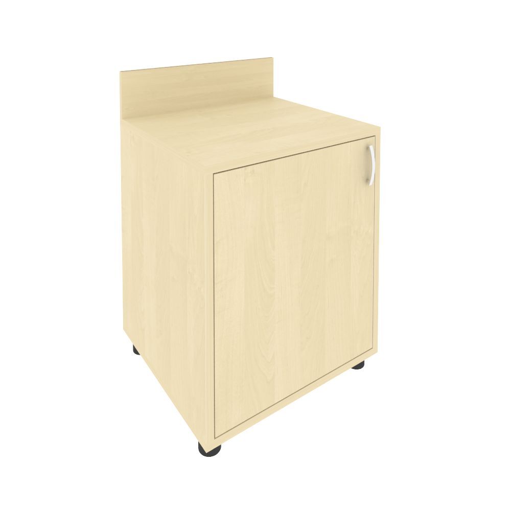 Тумба с полкой и бортиком (левая)