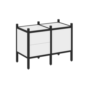 Прямой стеллаж наборный