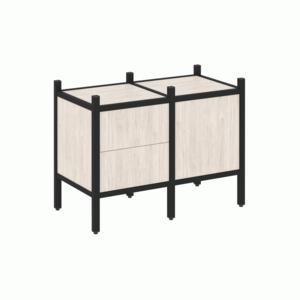 Прямой стеллаж наборный