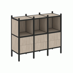 Прямой стеллаж наборный