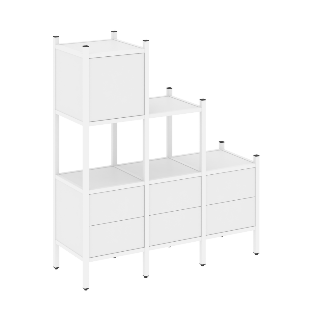 Прямой стеллаж наборный