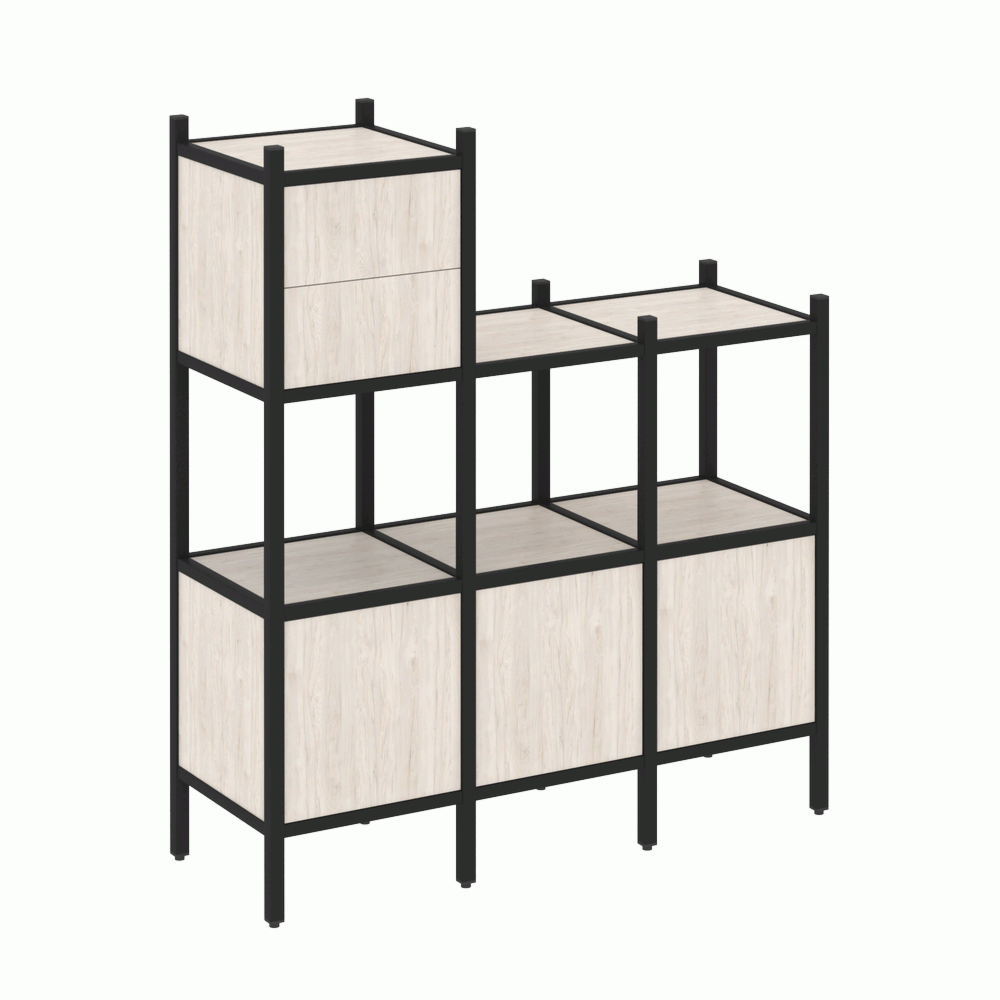 Прямой стеллаж наборный