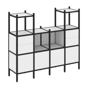 Прямой стеллаж наборный