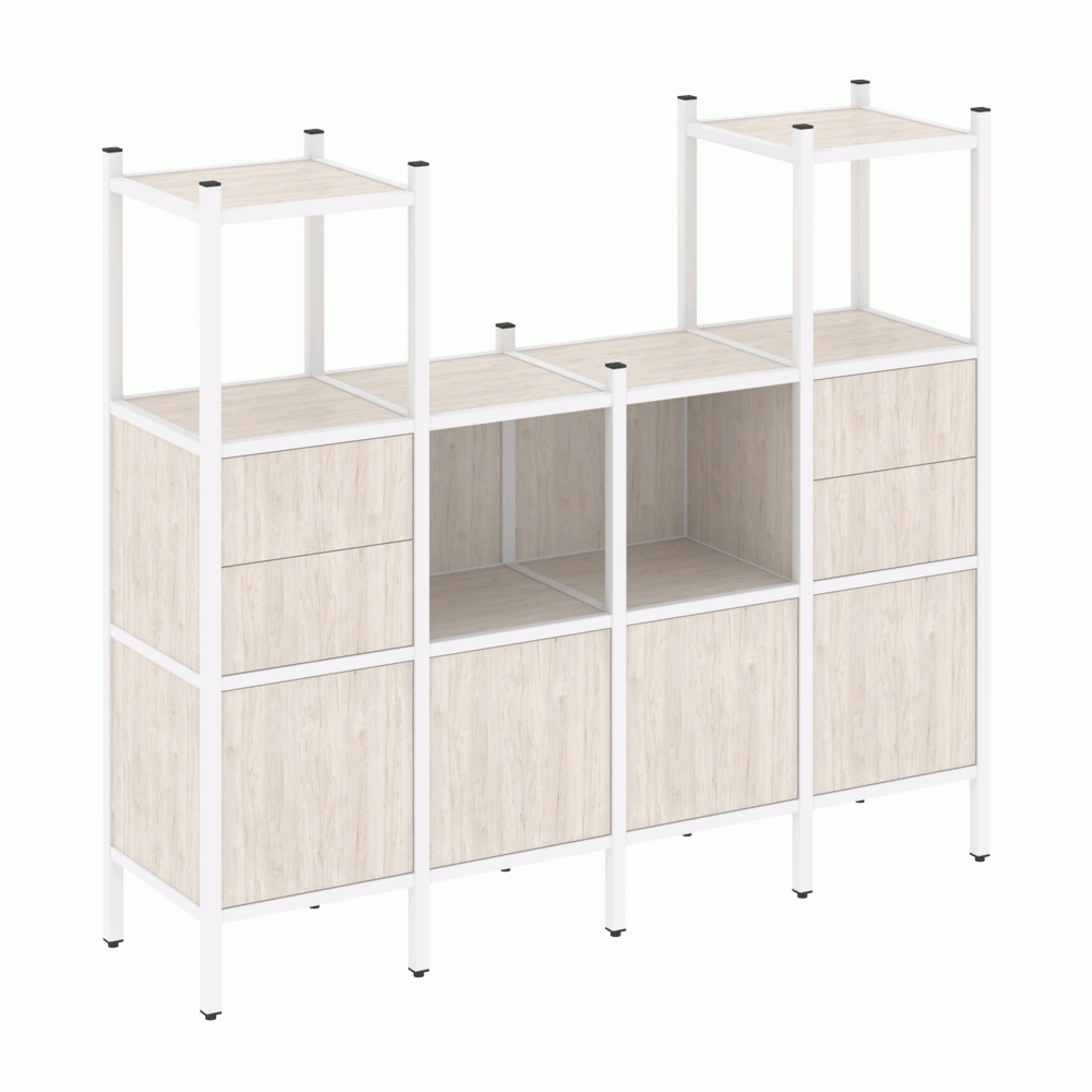 Прямой стеллаж наборный