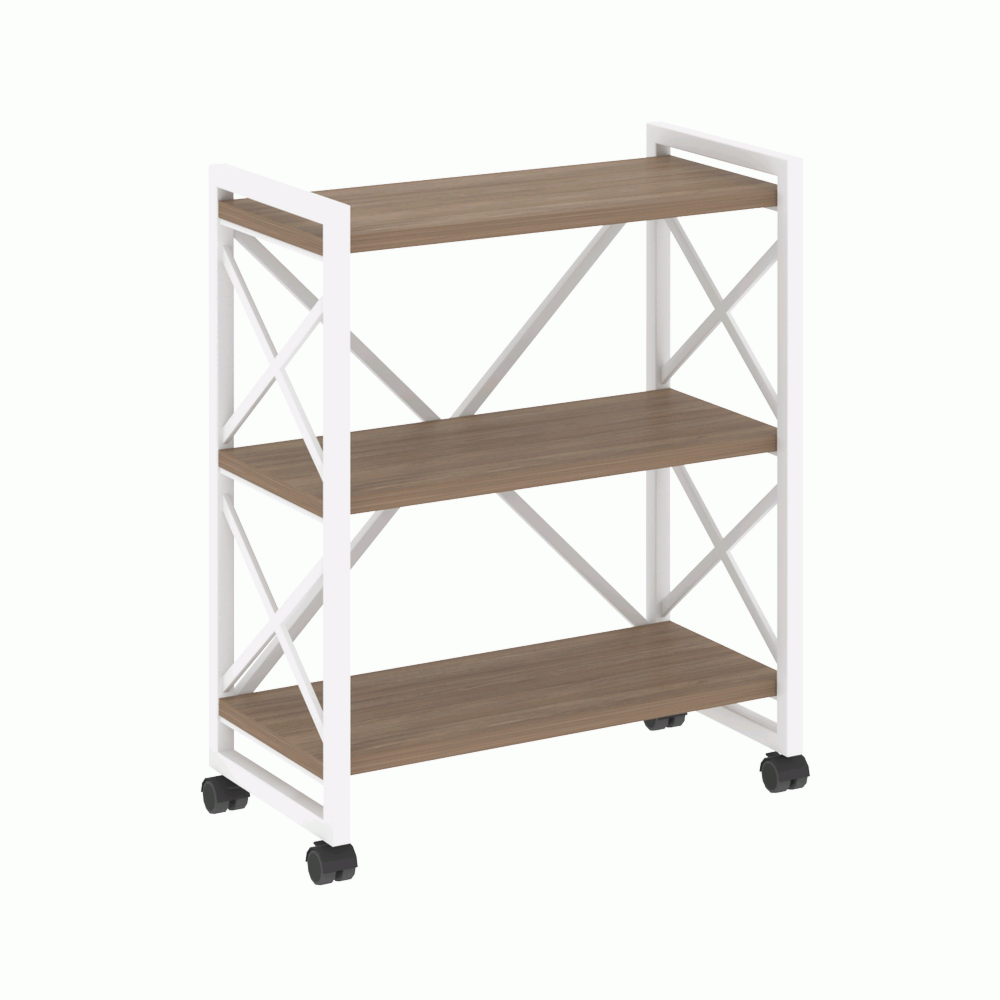 Стеллаж на колесных опорах-3 полки