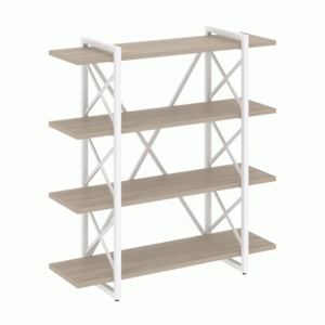 Стеллаж на регулируемых опорах-4 полки