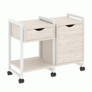 Тумба на колесных опорах наборная. Вариант №3