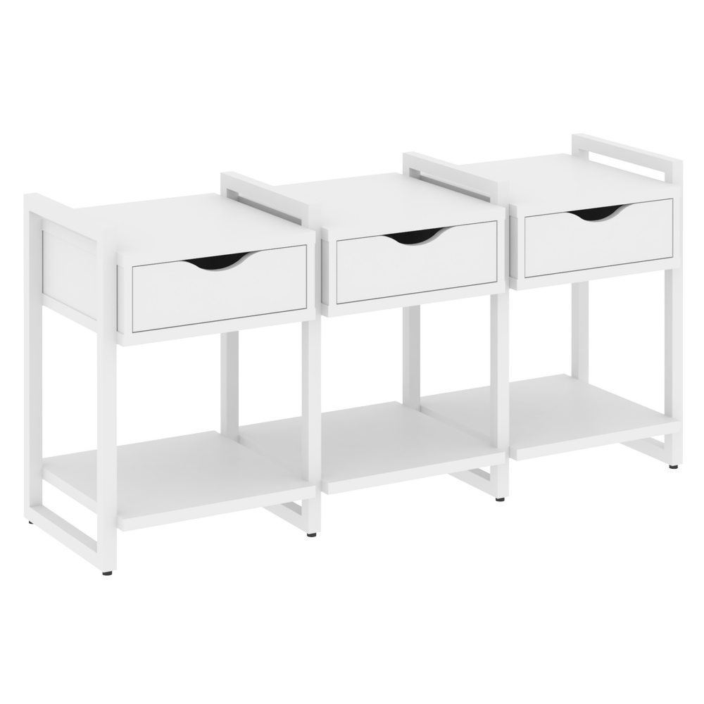 Тумба на регулируемых опорах наборная. Вариант №4