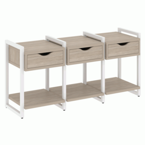 Тумба на регулируемых опорах наборная. Вариант №4