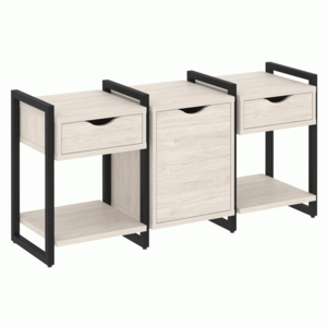 Тумба на регулируемых опорах наборная. Вариант №6