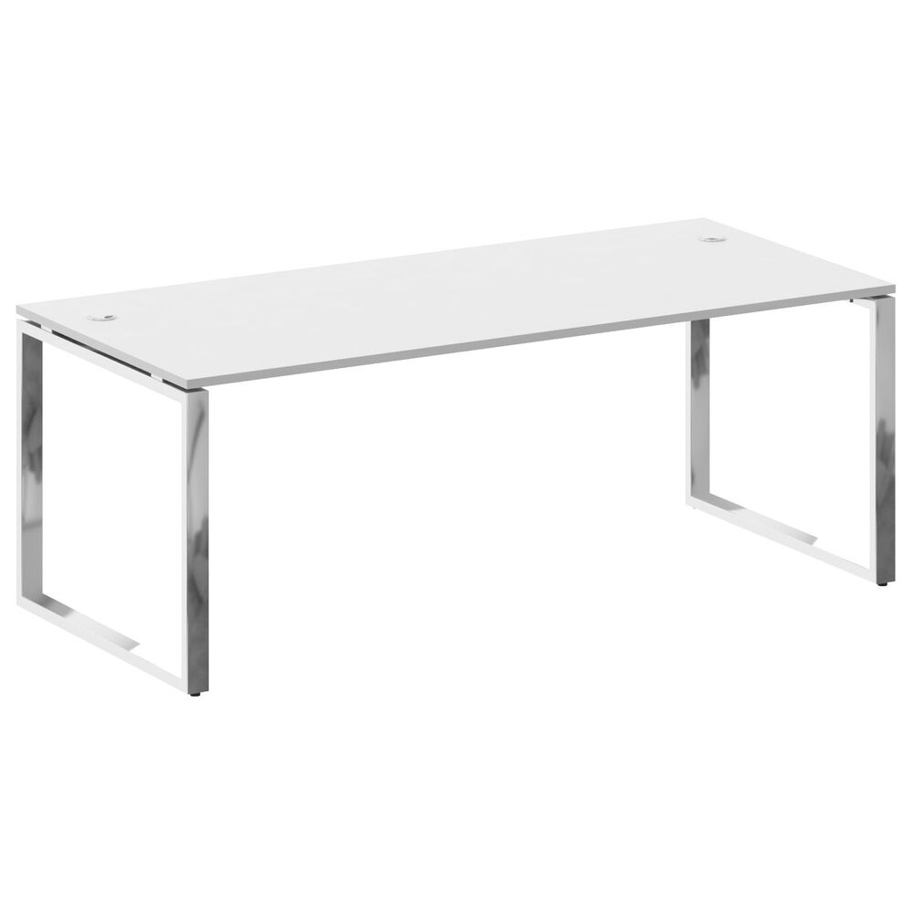 Стол рабочий руководителя на О-обр. м/к