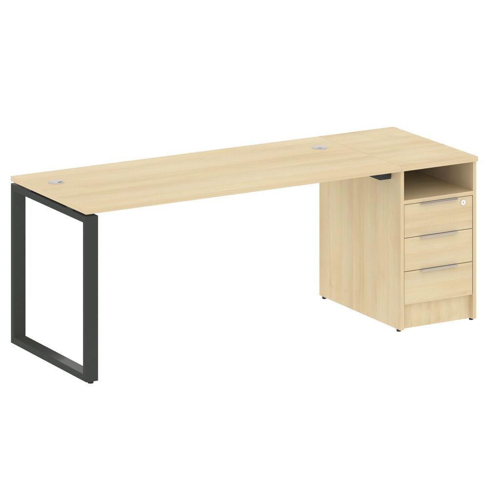 Рабочая станция на О-образном м/к с опорной тумбой