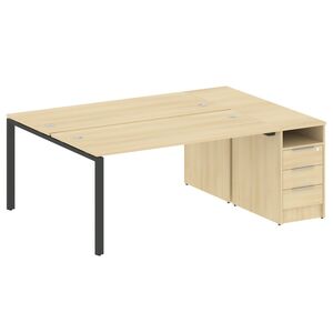 Рабочая станция с опорной тумбой