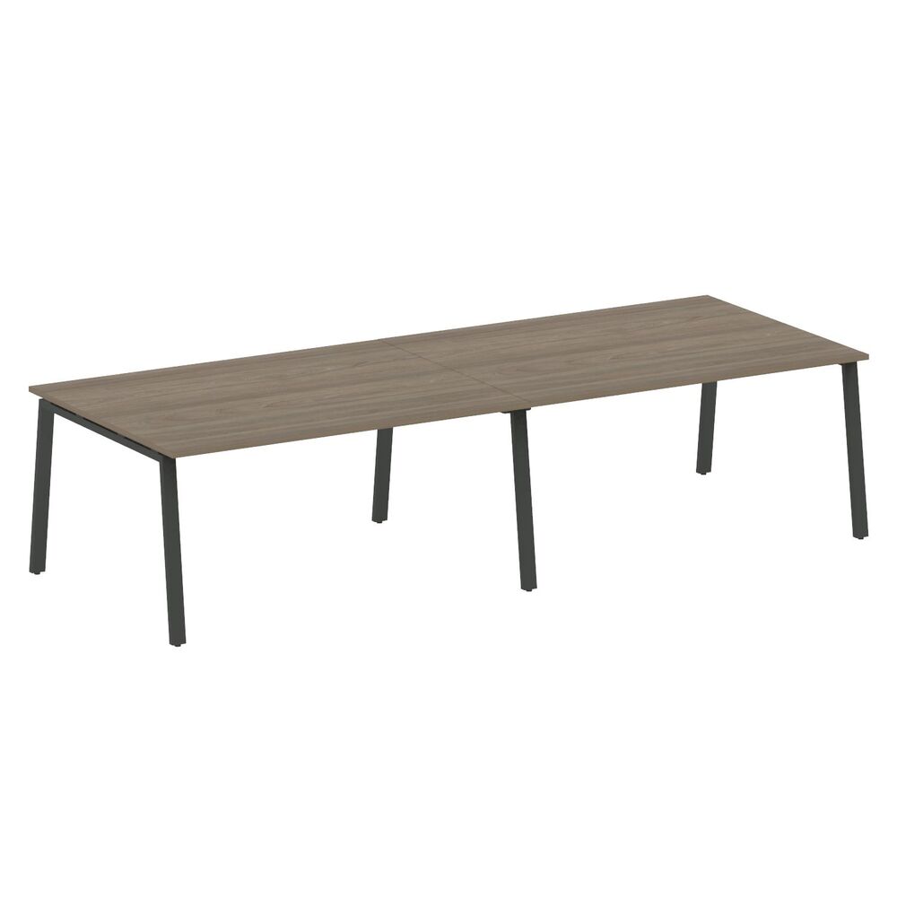 Переговорный стол (2 столешницы) на А-образном м/к