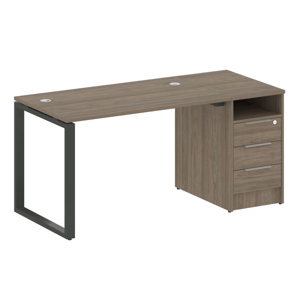 Рабочая станция на О-образном м/к с опорной тумбой