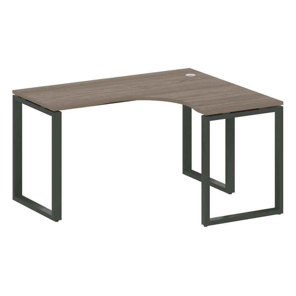 Стол криволинейный правый на О-образном м/к