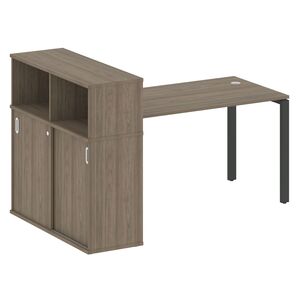 Стол письменный с опорным шкафом-купе