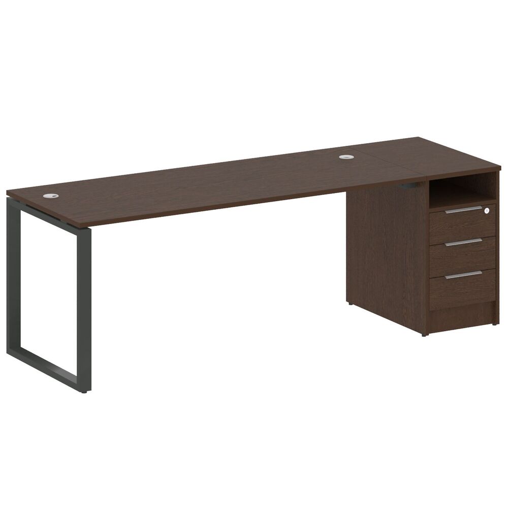 Рабочая станция на О-образном м/к с опорной тумбой