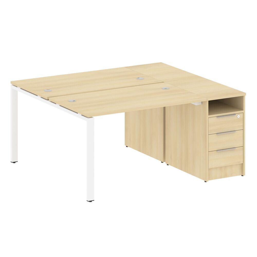 Рабочая станция с опорной тумбой