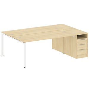 Рабочая станция с опорной тумбой