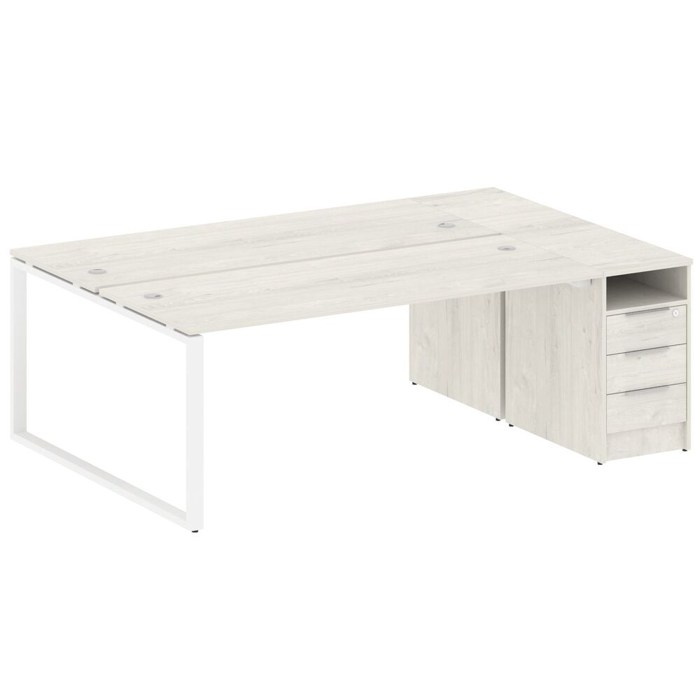 Рабочая станция на О-образном м/к с опорной тумбой