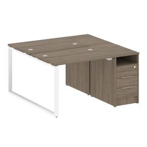 Рабочая станция на О-образном м/к с опорной тумбой