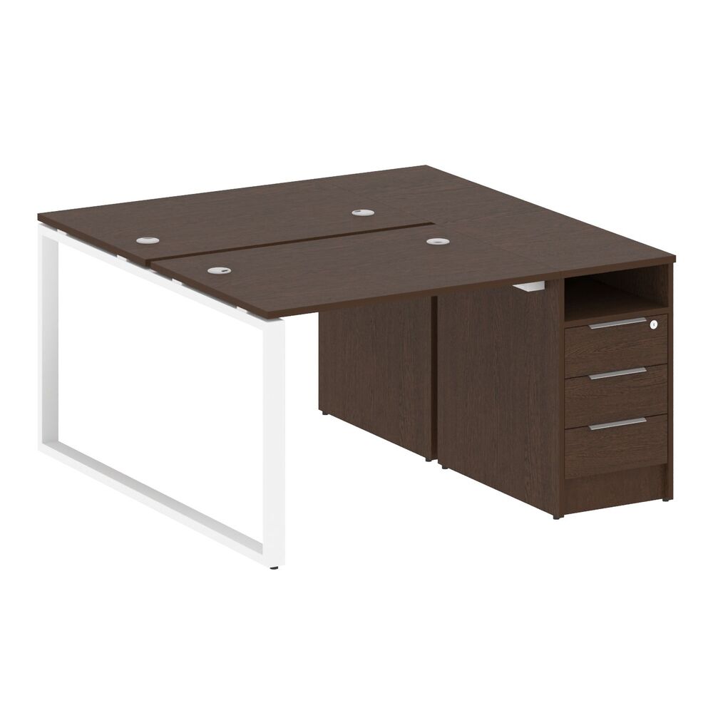 Рабочая станция на О-образном м/к с опорной тумбой