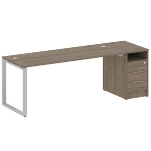 Рабочая станция на О-образном м/к с опорной тумбой